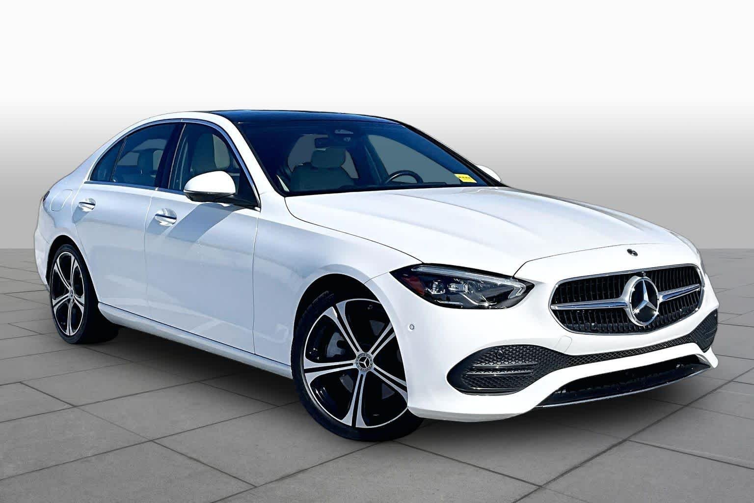 Used 2023 Polar White Mercedes-Benz C 300 image 3