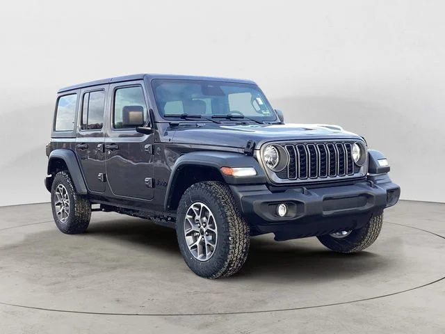 New 2026 Granite Crystal Metallic Clearcoat Jeep 4-DOOR SPORT S image 8