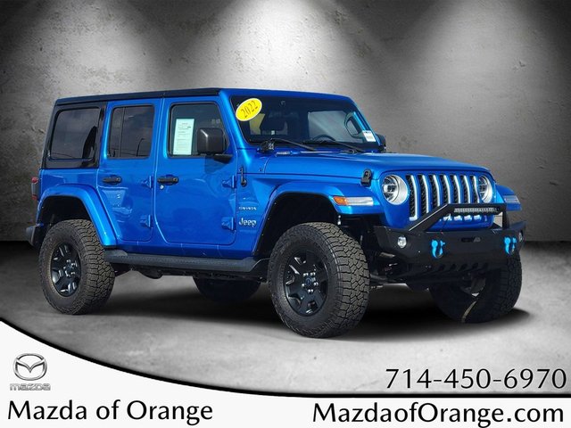【15p】タンドラファイアブルー Pre-Owned 2022 Jeep Wrangler Unlimited Sahara 4xe 4D Sport Utility