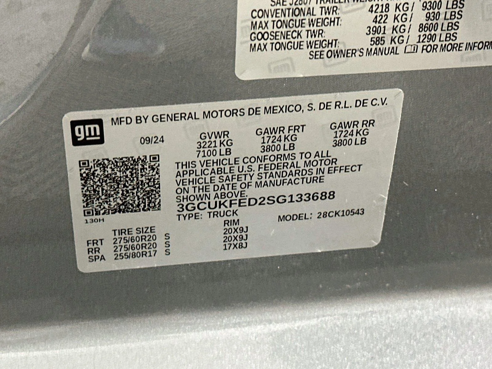 Used 2025 Sterling Gray Metallic Chevrolet LT Trail Boss image 23