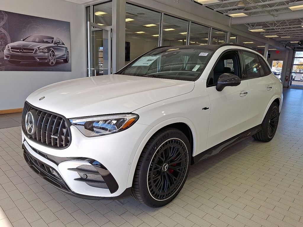 New 2025 Polar White Mercedes-Benz GLC 43 AMG® image 2