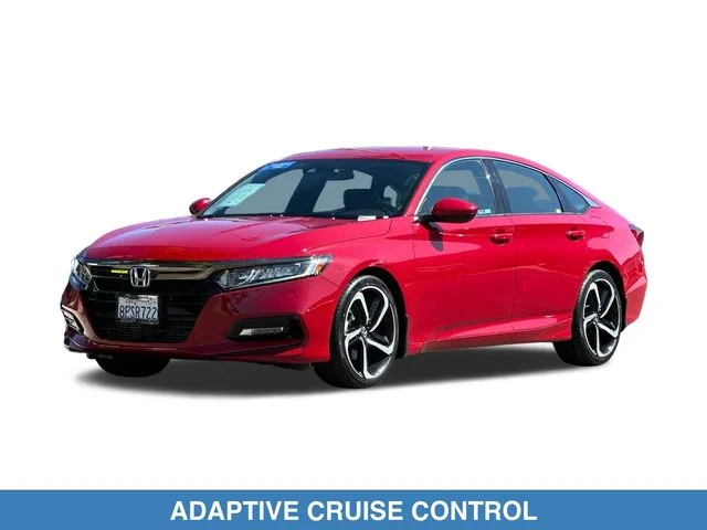 Used 2020 Red Honda Sport image 2