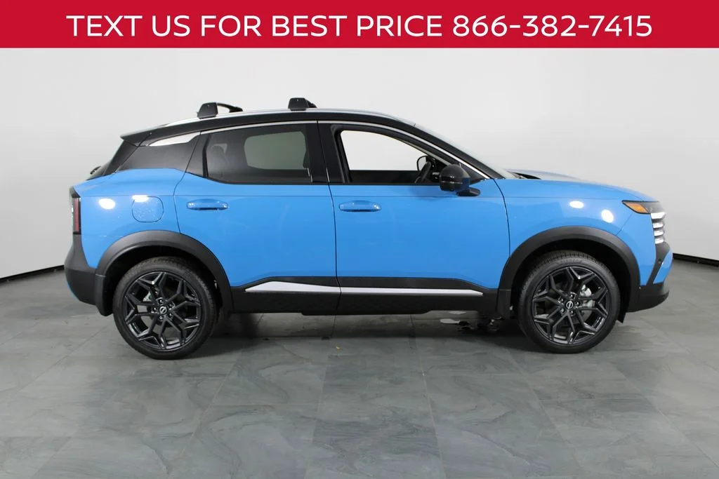 New 2026 Arctic Ice Blue Metallic / Super Black Two-tone Nissan SR image 12