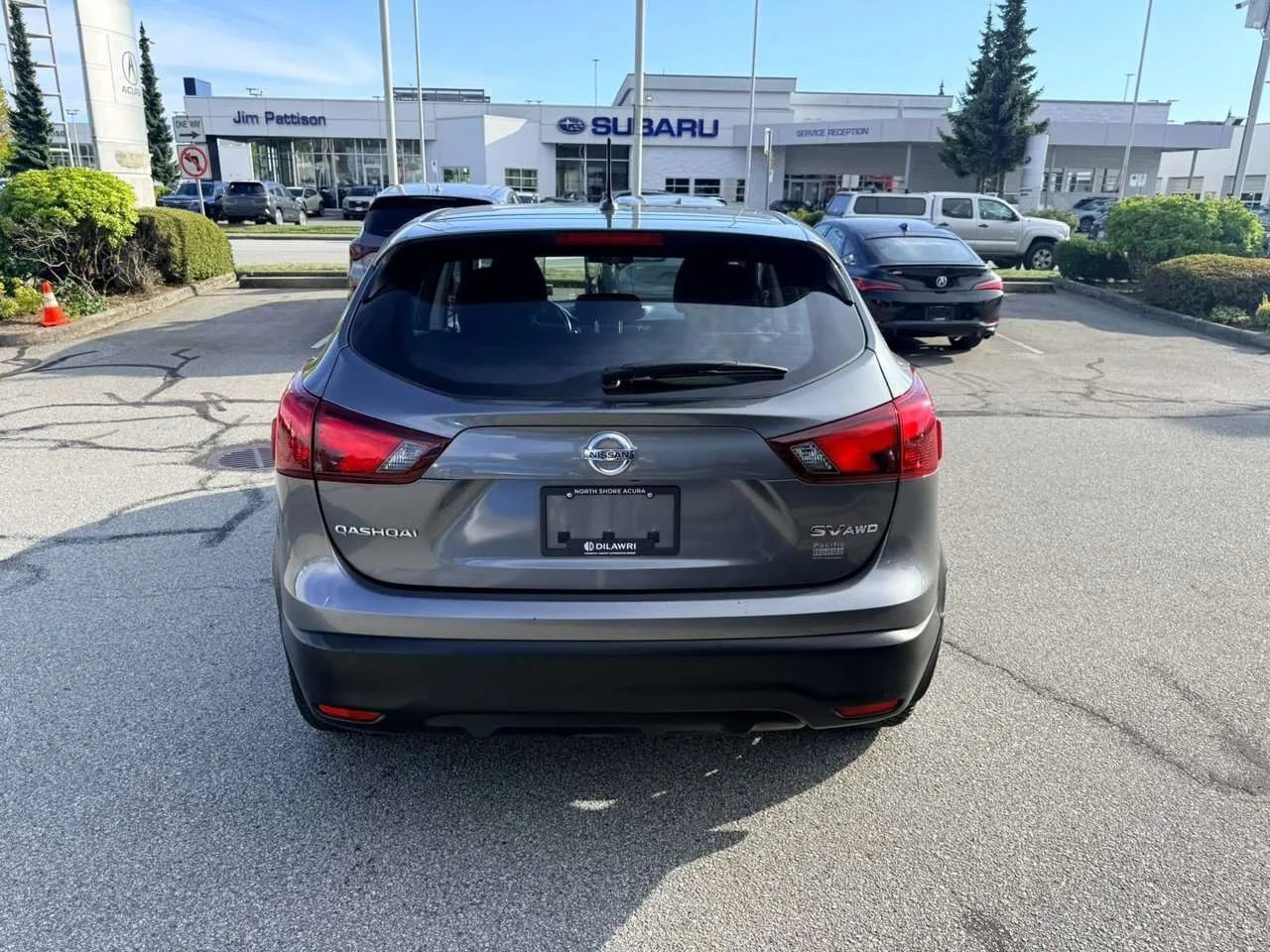 Used 2018 Gun Metallic Nissan SV FWD CVT (2) Dilawri Certified   Local BC   Regu image 4