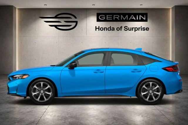 New 2026 Boost Blue Pearl Honda Sport Touring Hybrid image 4