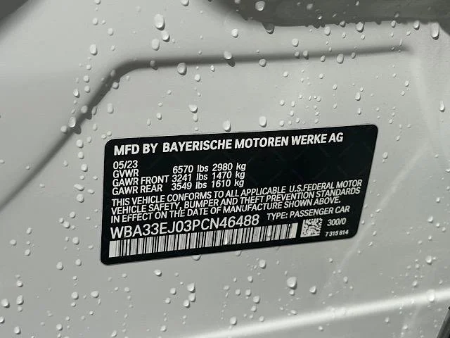 Certified Used 2023 Alpine White BMW 760i xDrive image 31