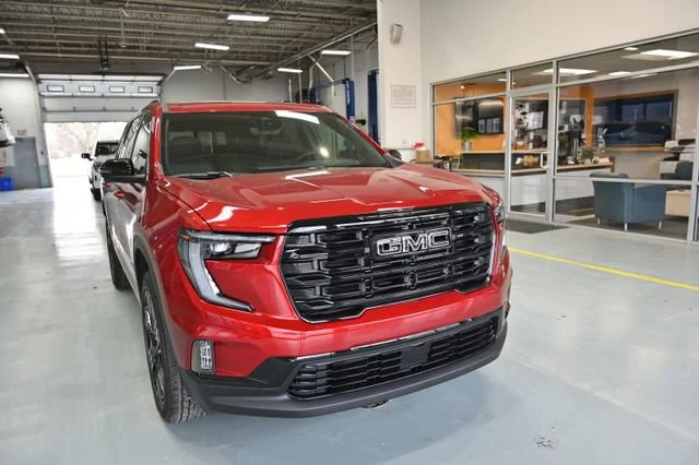 New 2026 Volcanic Red Tintcoat GMC Elevation image 3