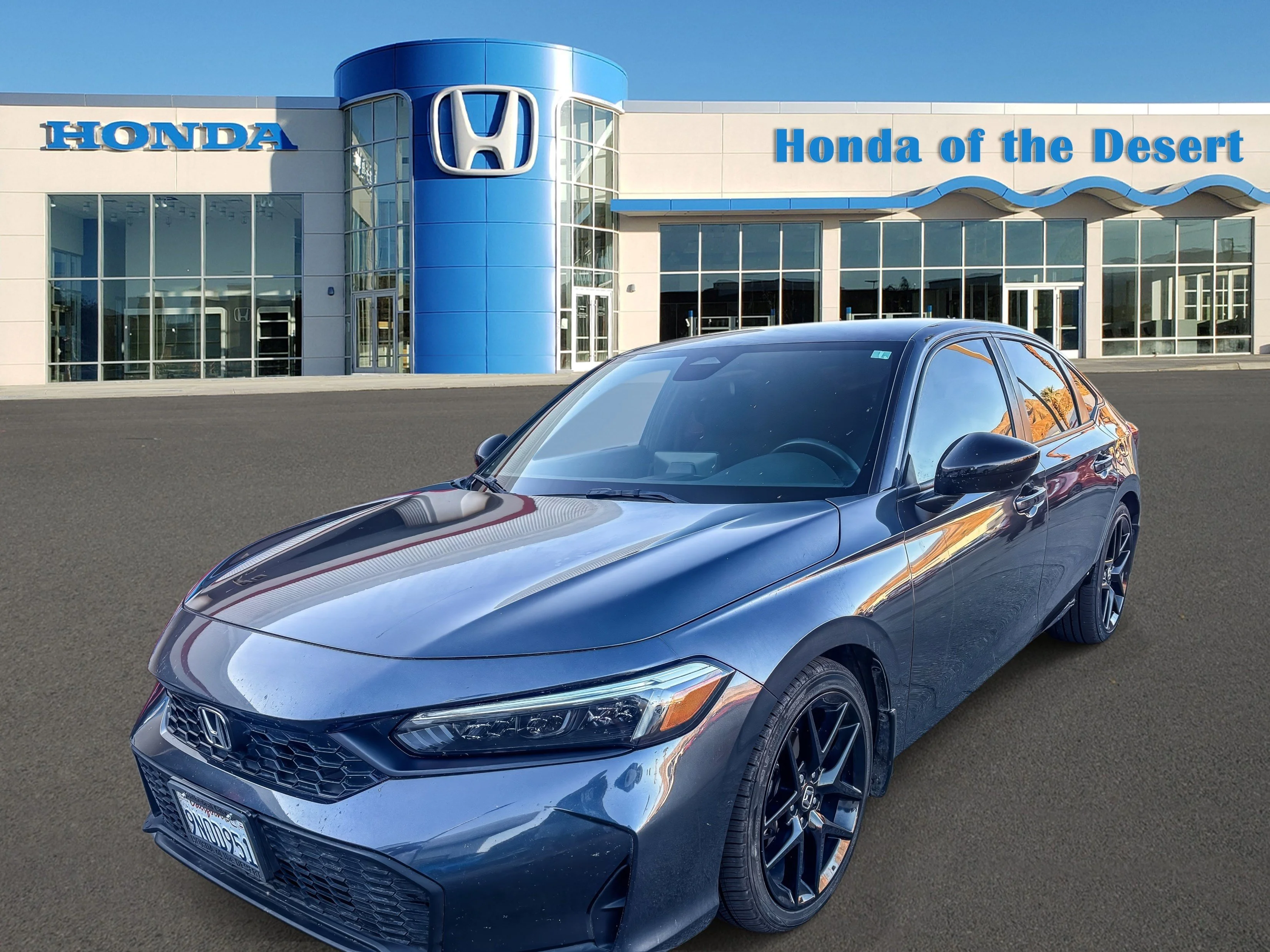 Certified Used 2025 Platinum White Pearl Honda Sport image 3