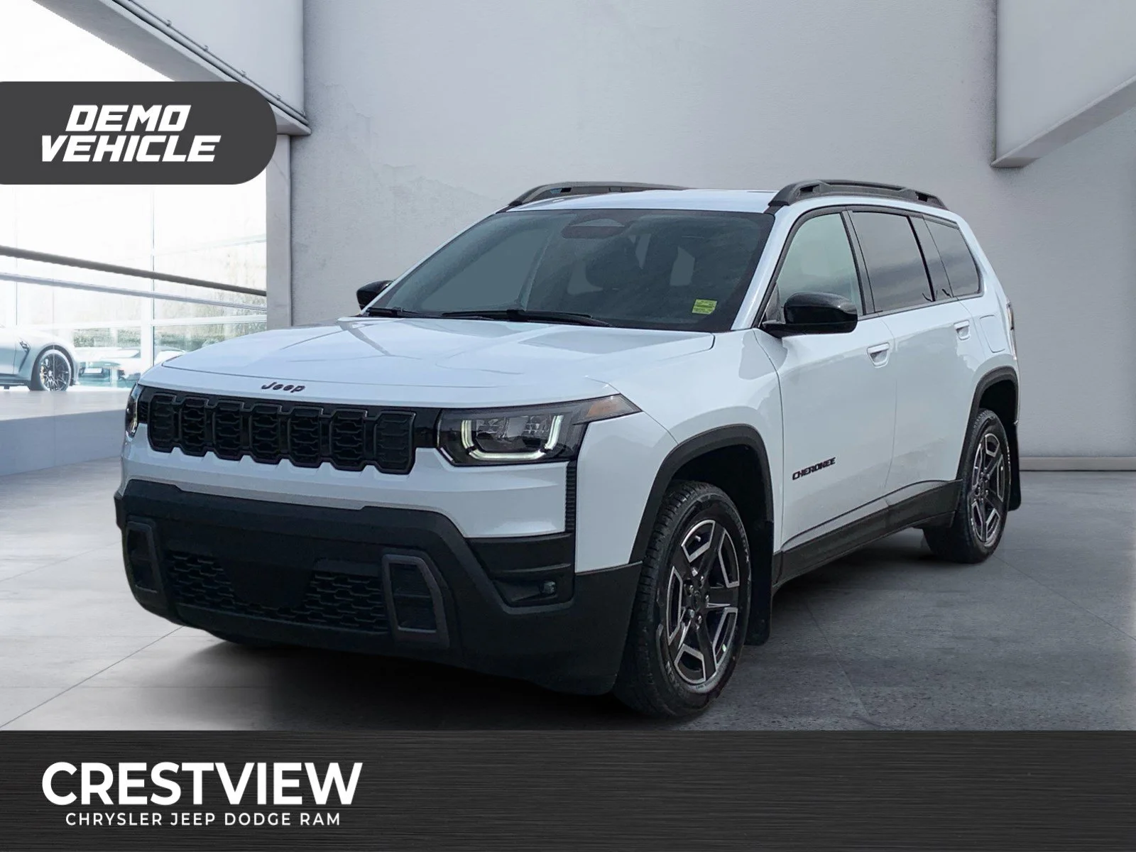 New 2026 Bright White Jeep Laredo image 1