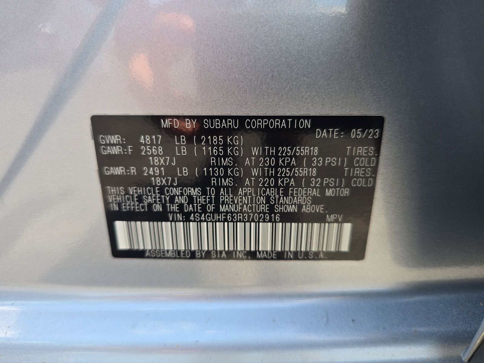 Used 2024 Silver Subaru Sport image 30