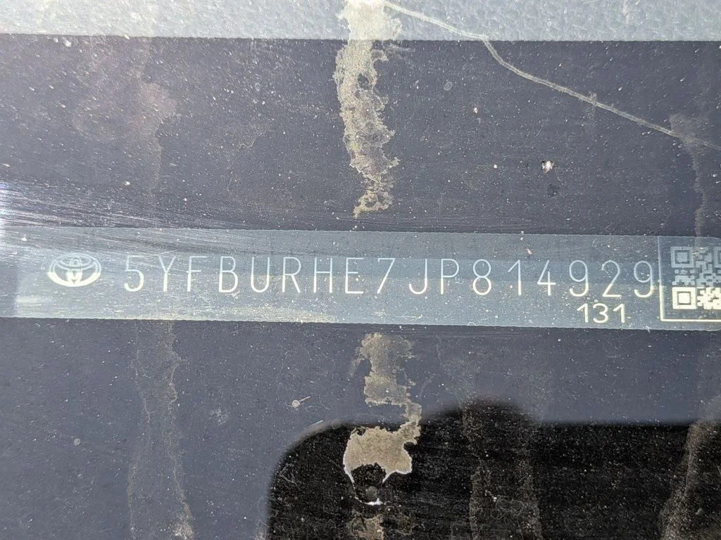 Used 2018 Blue Toyota LE image 6