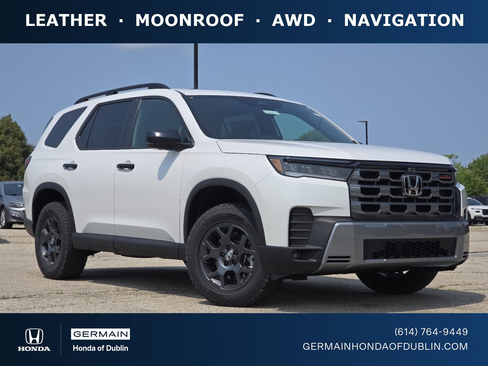 New 2026 Platinum White Pearl Honda TrailSport image 1