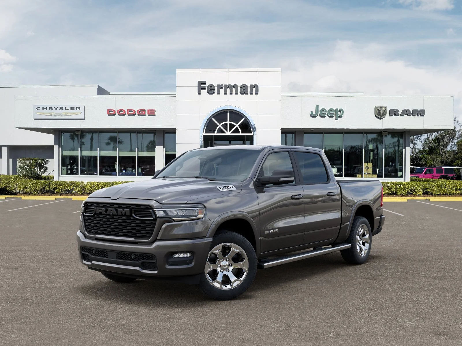 New 2026 Granite Crystal Metallic Clear-Coat Exterior Paint RAM Big Horn/Lone Star image 33