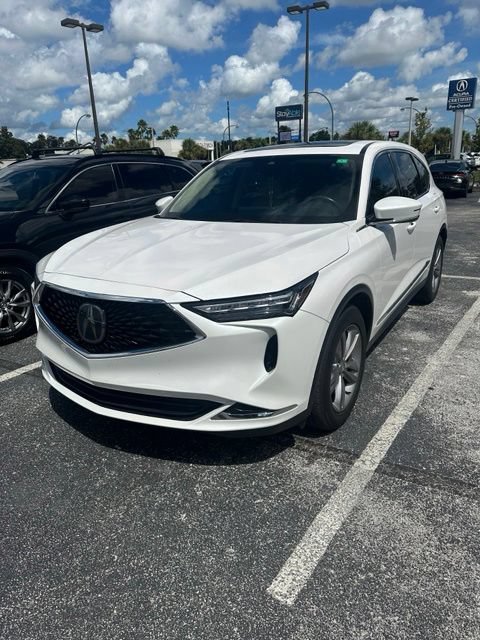 Certified Used 2024 Platinum White Pearl Acura MDX image 25