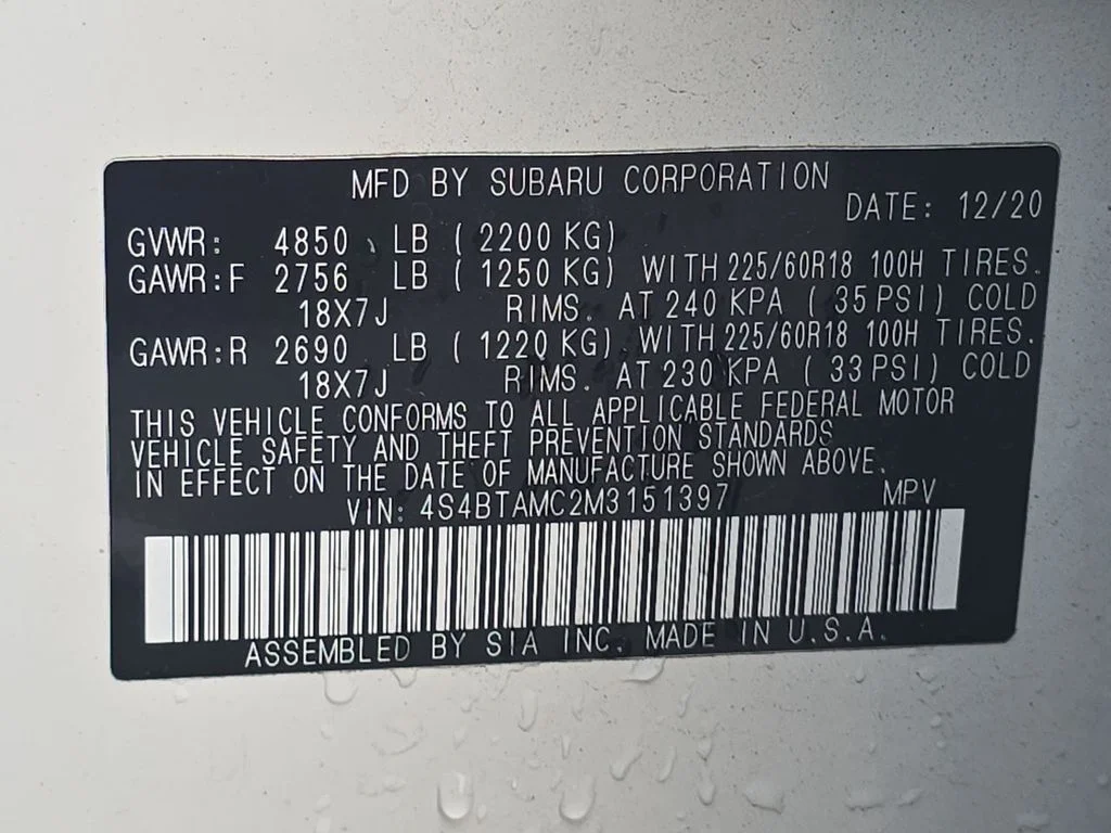 2021 Subaru Outback Limited - Photo 15