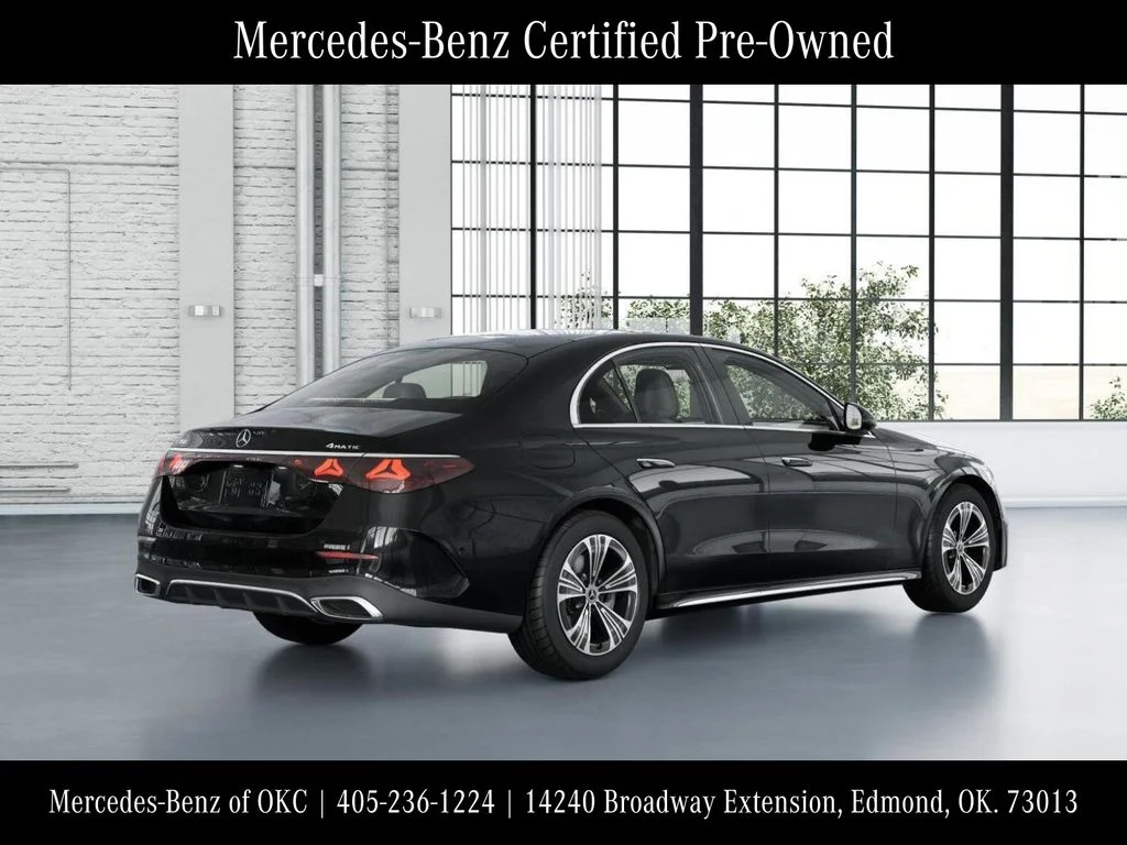 Certified Used 2025 Black Mercedes-Benz E 350 image 22