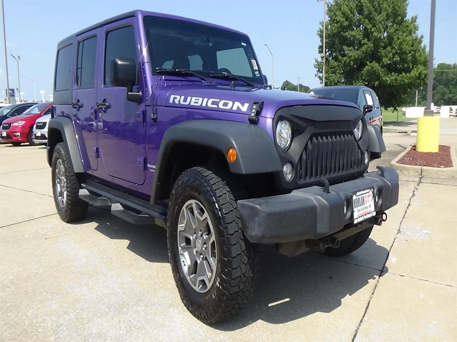 Used 2018 Xtreme Purple Clear Coat (phg) Jeep Rubicon image 4