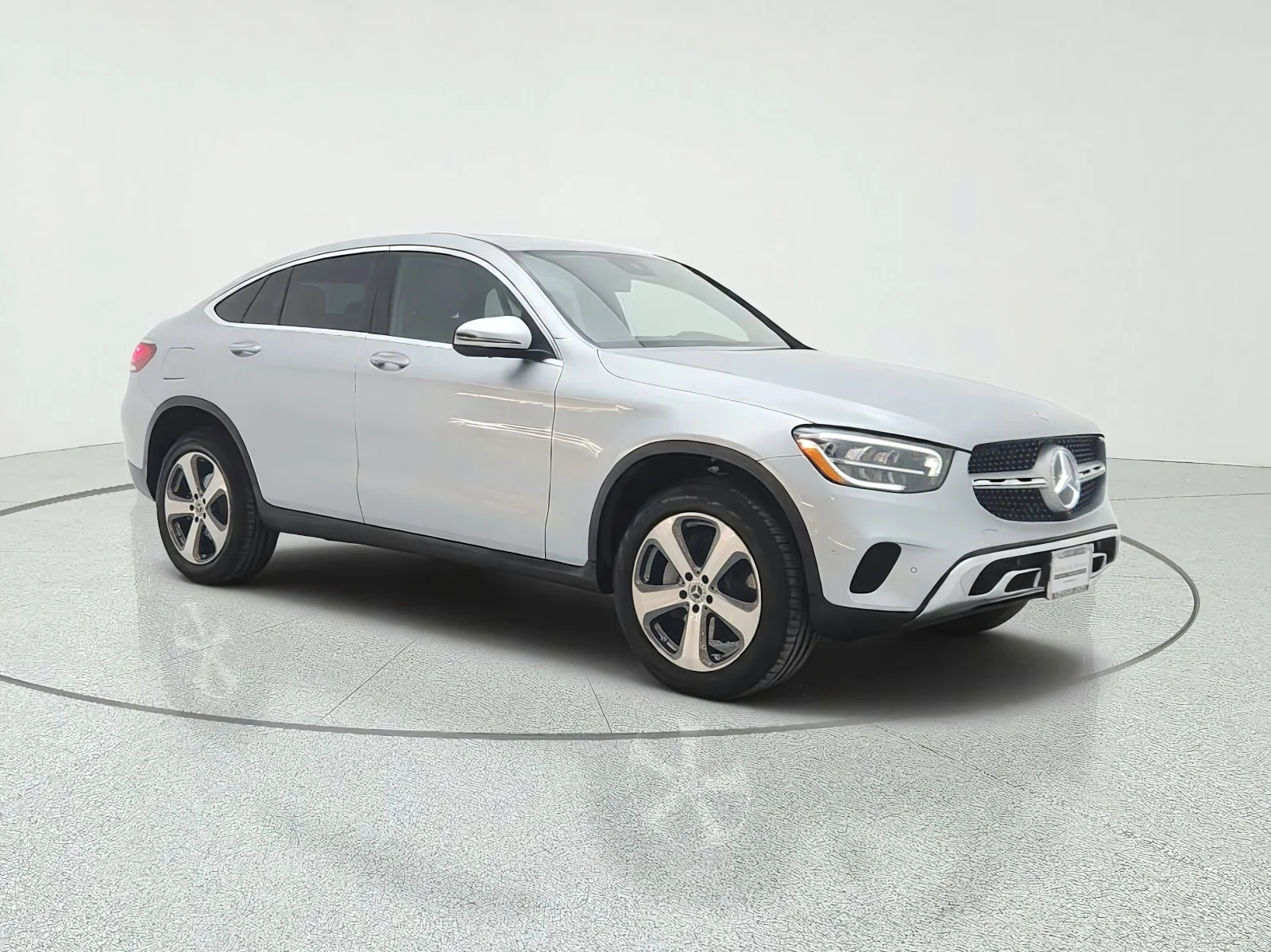 Certified Used 2023 Cirrus Silver Metallic Mercedes-Benz GLC 300 4MATIC® Coupe image 3