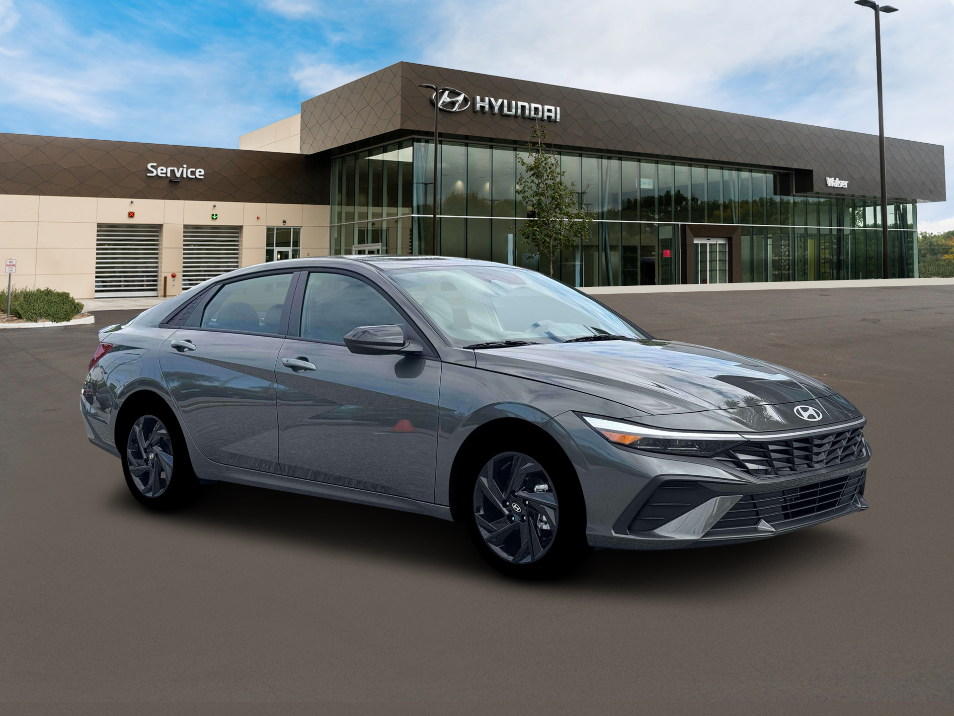 New 2026 Amazon Gray Hyundai SEL Sport Sedan FWD image 30