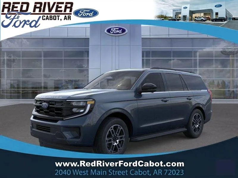 New 2026 Stone Blue Metallic Ford Active image 1