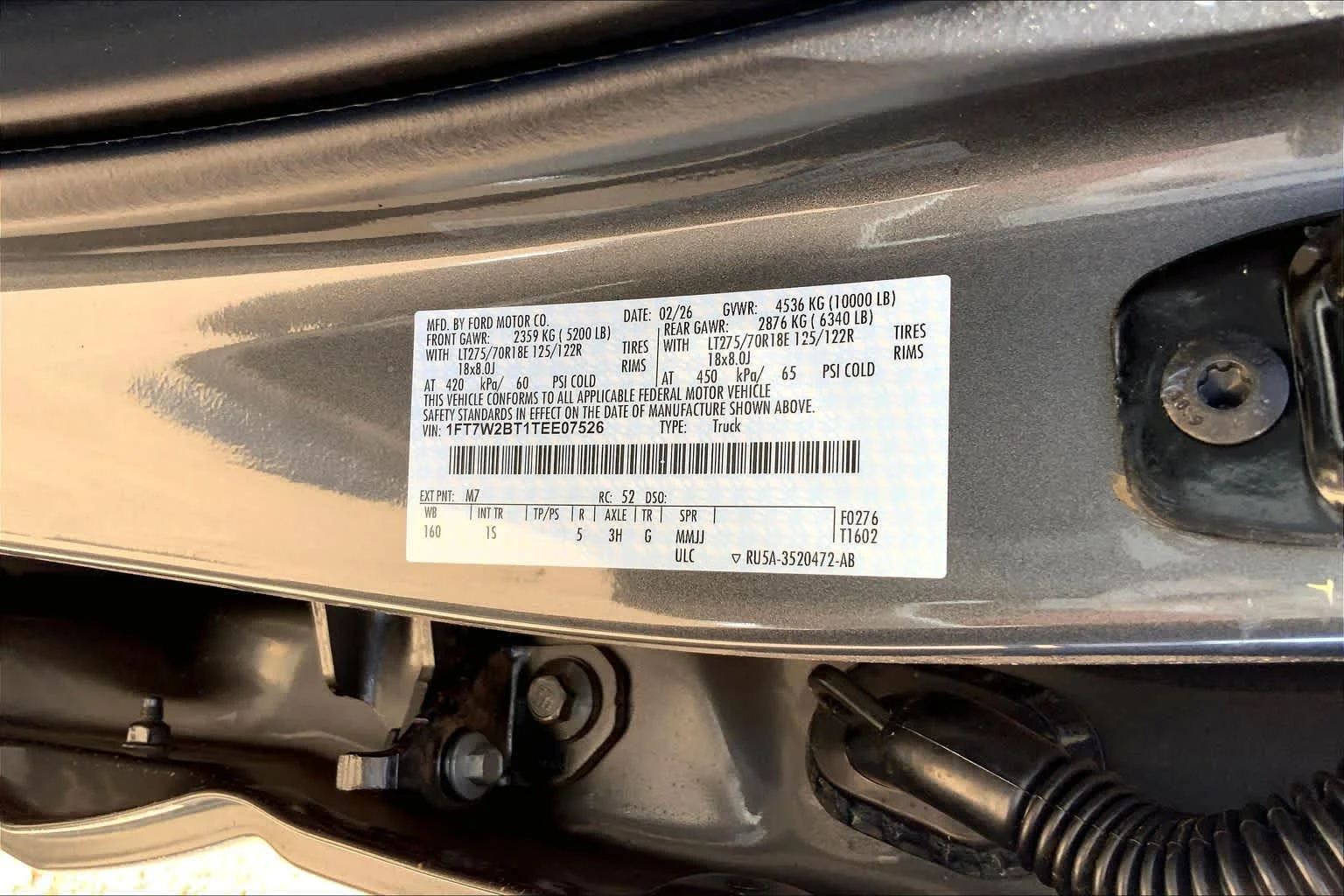 New 2026 Carbonized Gray Metallic Ford F-250® XL image 21