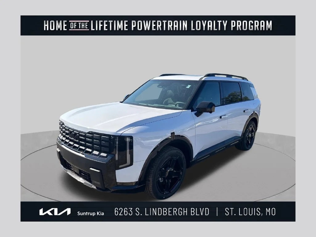 New 2027 Glacial White Pearl Kia X-LINE SX PRESTIGE image 1