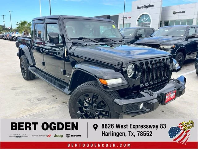 Used 2023 Black Jeep Overland image 1