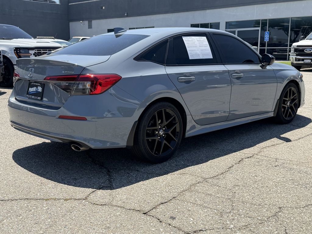 Certified Used 2024 Blue Honda Sport image 6
