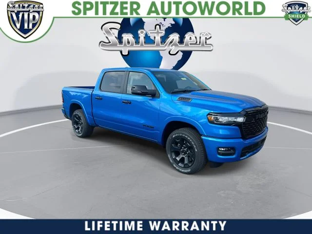 New 2026 Hydro Blue Pearl-Coat Exterior Paint RAM Big Horn/Lone Star image 2