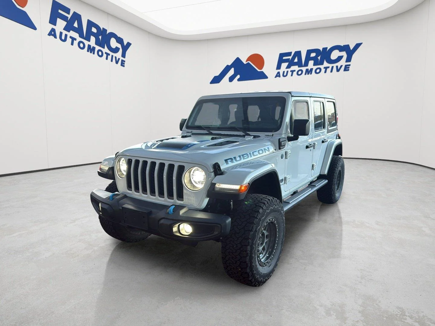 Used 2023 Bright White Clearcoat Jeep Rubicon image 2