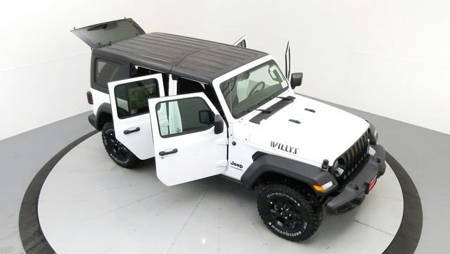 Used 2021 White Jeep Unlimited Willys image 21