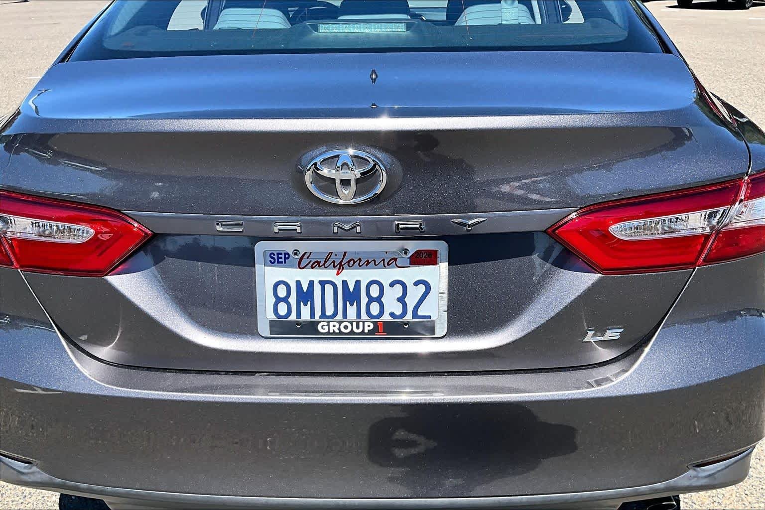 Used 2019 Predawn Gray Mica Toyota LE image 9