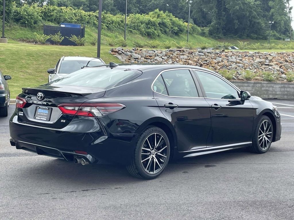 Used 2022 Black Toyota SE image 3