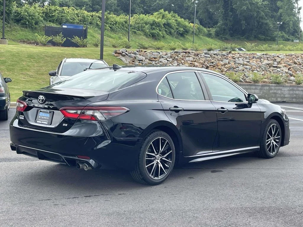 Used 2022 Black Toyota SE image 3
