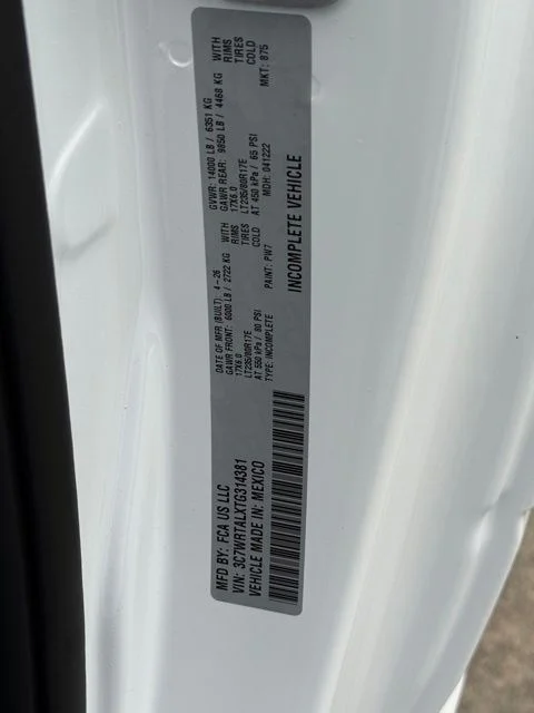 2026 RAM 3500 Chassis Tradesman - Photo 27