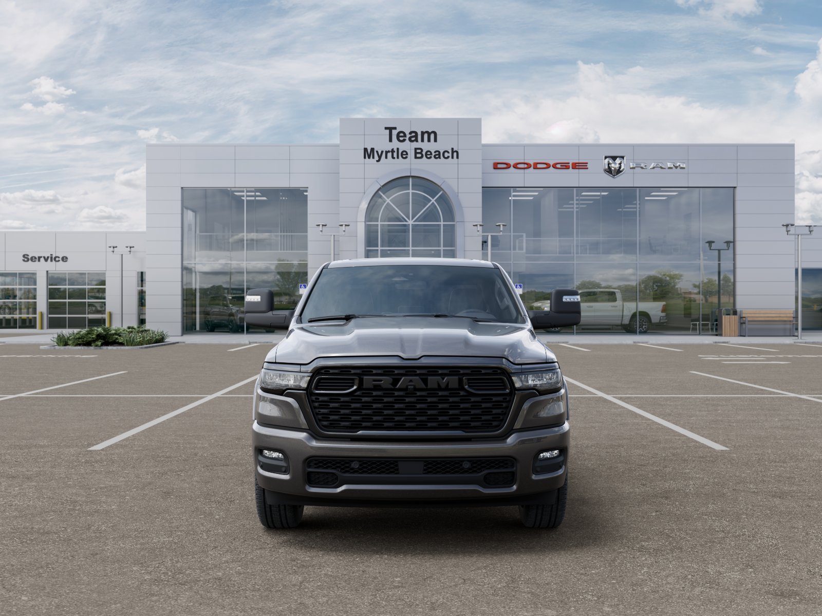 New 2026 Granite Crystal Metallic Clear-Coat Exterior Paint RAM Big Horn/Lone Star image 32