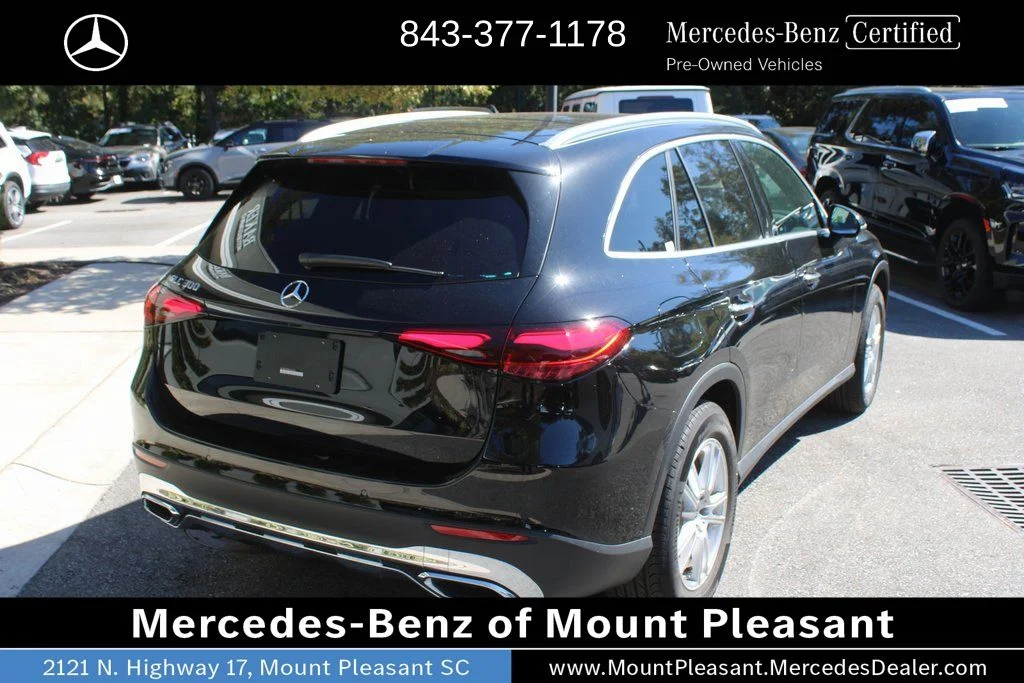 Certified Used 2025 Black Mercedes-Benz GLC 300 image 6