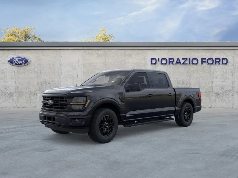 New 2026 Agate Black Metallic Ford XLT image 1
