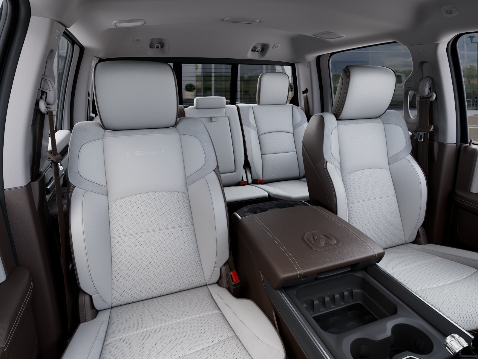 New 2026 Diamond Black Crystal Pearl-Coat Exterior Paint RAM Laramie image 48