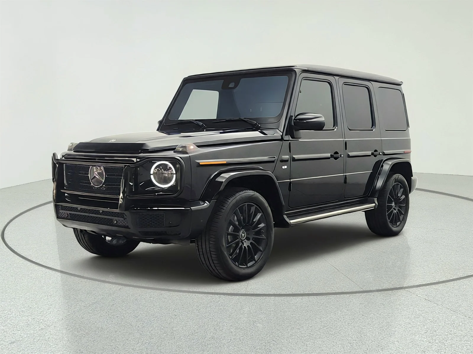 Certified Used 2021 Obsidian Black Metallic Mercedes-Benz G 550 4MATIC® SUV image 1