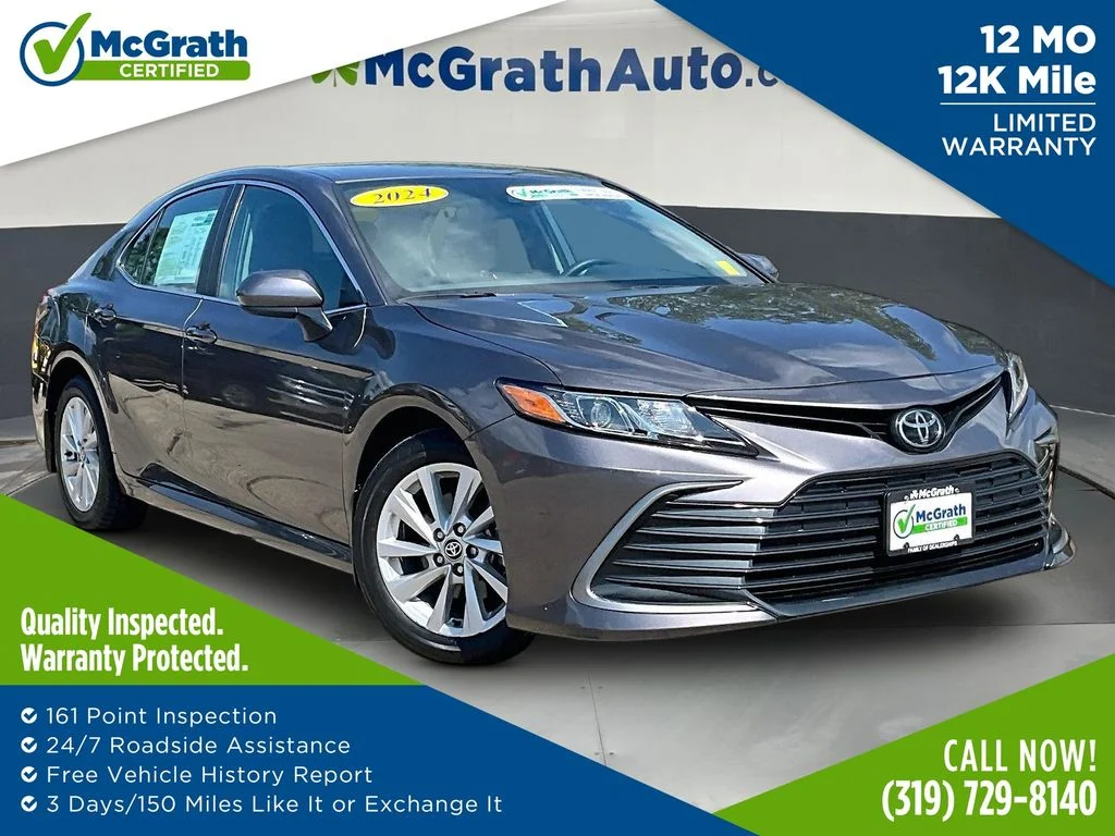 Used 2024 Gray Toyota LE image 1