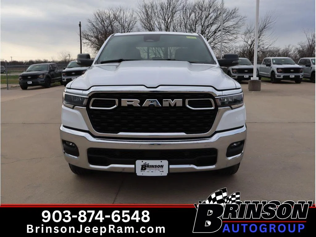 New 2026 Bright White Clearcoat Ram Lone Star image 2