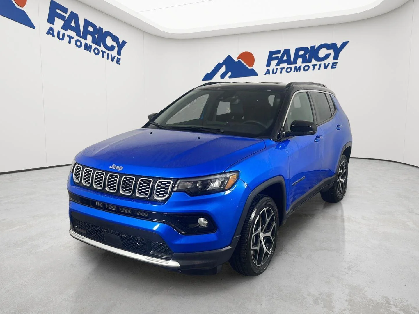 Used 2024 Hydro Blue Pearlcoat Jeep Limited image 2