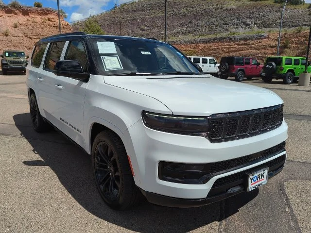 Used 2024 Bright White Clearcoat Jeep Series II image 3