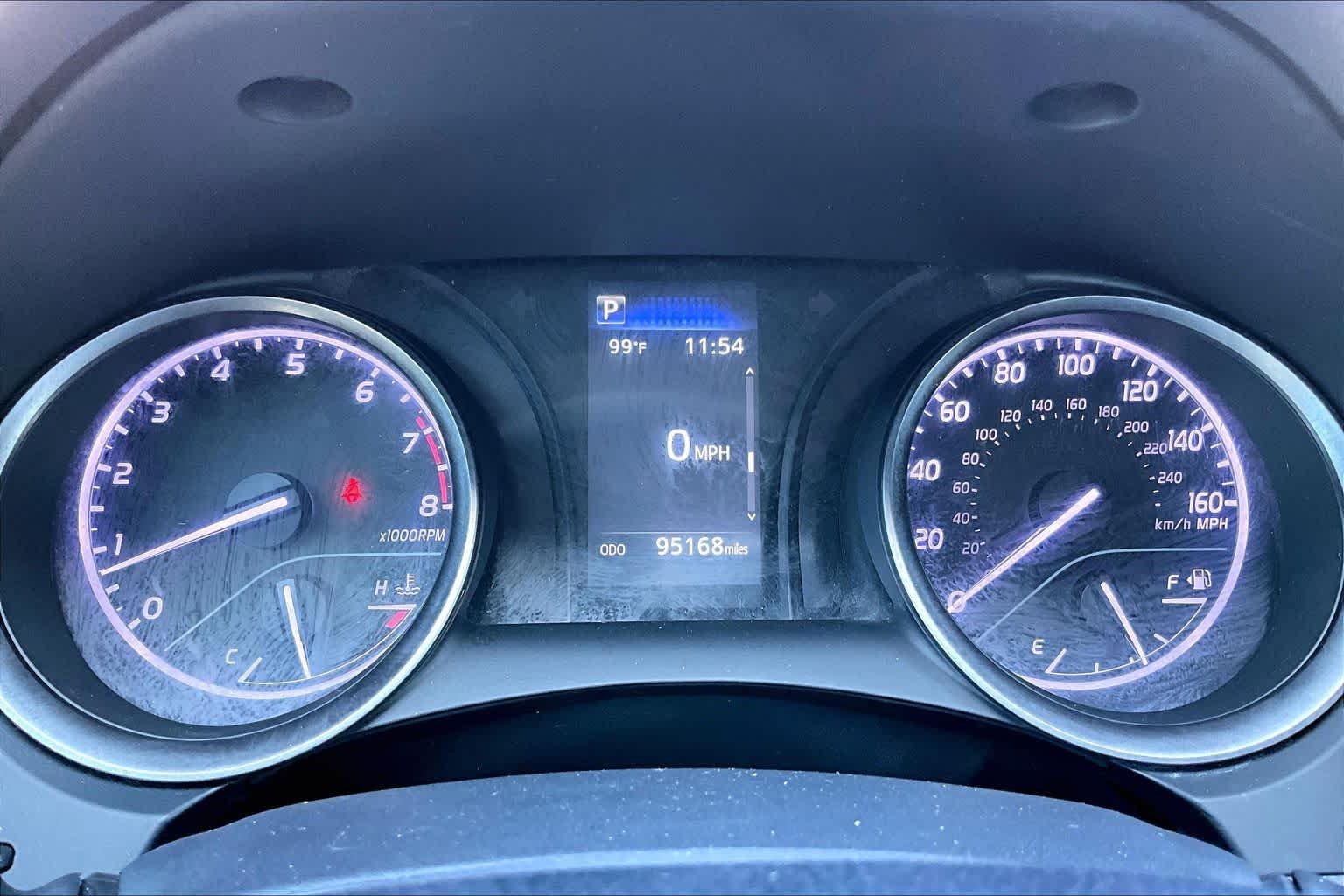 Used 2023 Cavalry Blue Toyota SE image 26