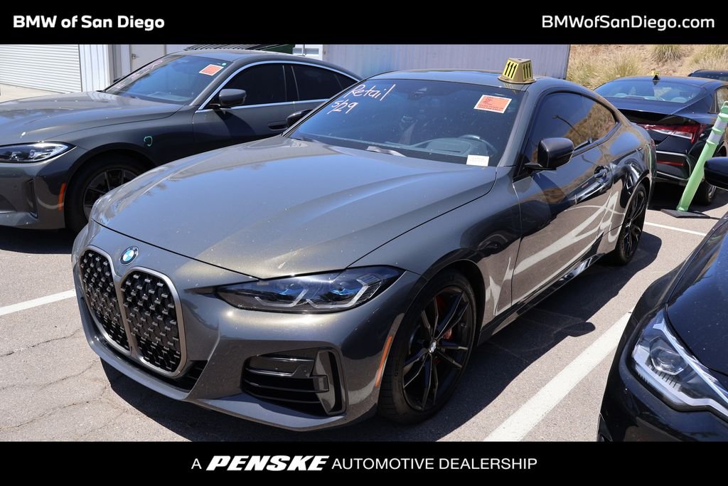 Certified Used 2022 Dravit Grey Metallic BMW M440i xDrive image 1