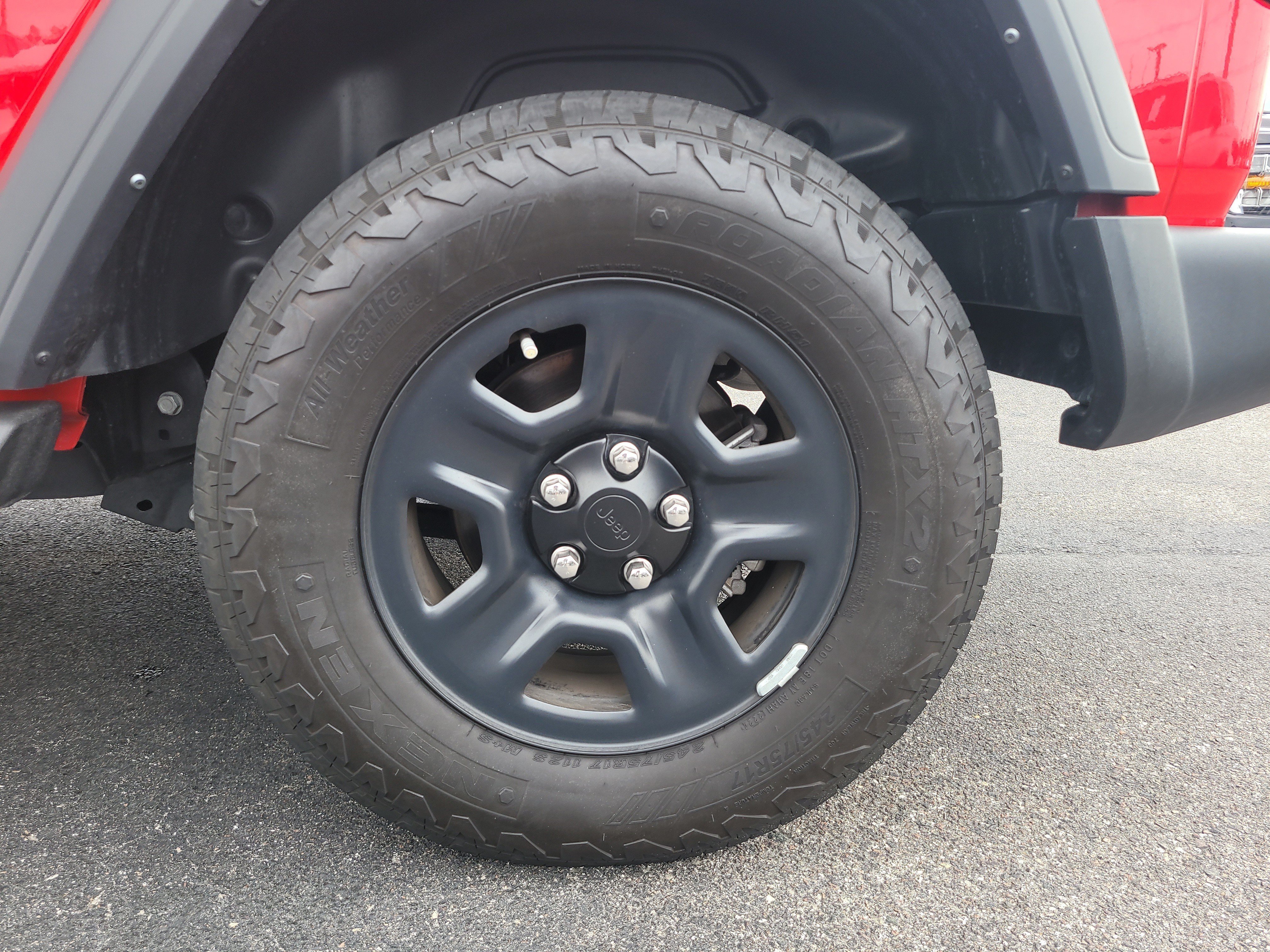 Used 2024 Firecracker Red Clearcoat Jeep Sport image 9