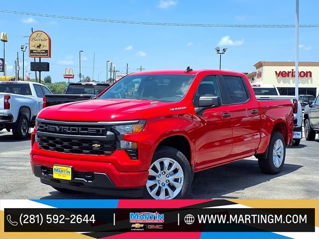New 2026 Chevrolet Silverado 1500 Custom Rear Wheel Drive Crew Cab