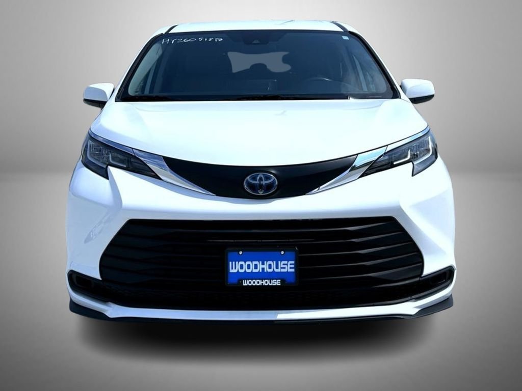Used 2021 White Toyota LE image 2
