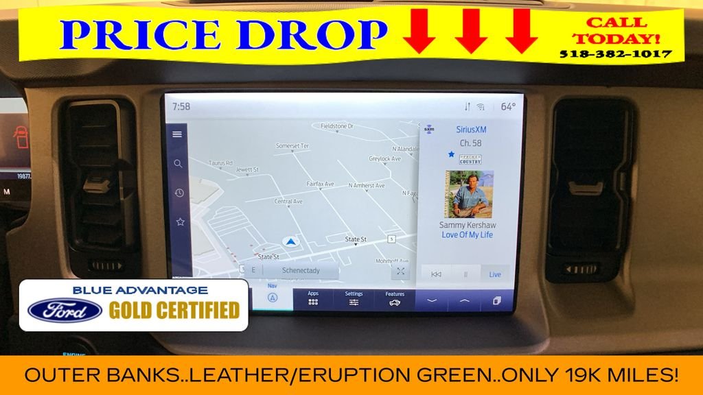 Certified Used 2024 Green Metallic Ford Outer Banks image 35